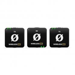 RØDE Wireless ME Dual - compact wireless microphone system with two transmitters for two-channel recording