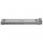 UNITEK ADJUSTABLE LAPTOP STAND + HUB