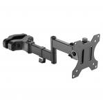 Maclean LCD monitor desk mount, VESA 75x75 and 100x100, 17-32