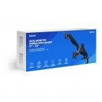 Savio UM-04 Dual Spring Monitor Desk Mount 17″–32″