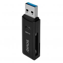 SAVIO SD card reader, USB 3.0, AK-64