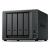 Synology DiskStation DS925+ NAS/storage server Ryzen Embedded V1500B 4 GB DDR4 0 TB Black