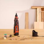 Cordless electric sander with accessories 12V CASALS CMG1205BC