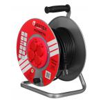 Extension cable VERTEX PB25METAL 3x2,5 mm Black