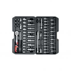 Wrench set YATO 56 pcs 1/4