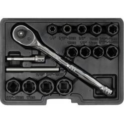 Yato YT-05897 screw-bolt extractor 16 pc(s)