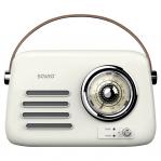 SAVIO RS-02 Portable Radio, white