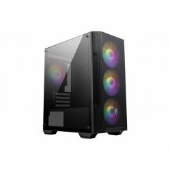 MSI MAG Forge M100A Micro Tower Black, Transparent