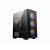 MSI MAG FORGE M100R computer case Micro Tower Black, Transparent