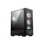 MSI MAG Forge 112R Midi Tower Black, Transparent