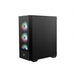 MSI MAG Forge 112R Midi Tower Black, Transparent