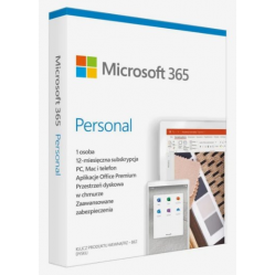 Microsoft 365 Personal PL (1 person; 5 devices ; 12 months; physical version; Poland) (EP2-32454)