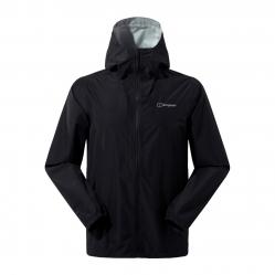 BERGHAUS Deluge Pro 3.0 - men's rain jacket, size M (black)