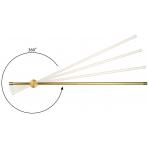 Activejet LED wall lamp AJE-HILTON Patina WW