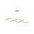 Activejet pendant lamp AJE-STELLA (gold)