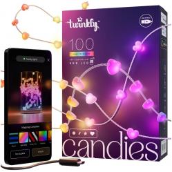 Twinkly Candies LED Christmas tree lights TWKH100RGB-T 6 m