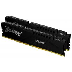 Kingston Technology FURY Beast 16GB 5200MT/s DDR5 CL40 DIMM (Kit of 2) Black