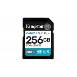 Kingston Technology Canvas Go! Plus 256GB SDXC Canvas Go Plus Gen4 200MB/s C10 UHS-I U3 V30