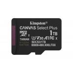Kingston Technology 1TB microSDXC Canvas Select Plus Gen3 150MB/s A1 Card + Adapter