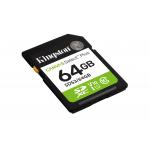 Kingston Technology 64GB SDXC Canvas Select Plus Gen3 100MB/s C10 UHS-I U1 V10
