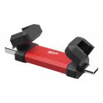 Silicon Power DS72 USB flash drive 250 GB USB Type-A / USB Type-C 3.2 Gen 2 (3.1 Gen 2) Red