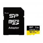 Memory card Silicon Power Inspire 256 GB MicroSDXC V30 UHS-I U3 A2 4K + adapter (SP256GBSTXLA2V1NSP)