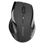 MOUSE DEFENDER ACCURA MM-295 RF BLACK OPTICAL 1600DPI 6P