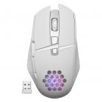 MOUSE DEFENDER GM-514 GLORY OPTIC RF RGB 3200dpi 7P WHITE