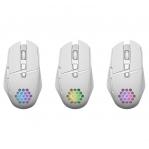 MOUSE DEFENDER GM-514 GLORY OPTIC RF RGB 3200dpi 7P WHITE