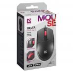 MOUSE DEFENDER DELTA MM-523 CZARNA OPTICAL