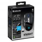 MOUSE DEFENDER GM-885 KNIGHT RF WIRELESS 3200dpi 8P BLACK