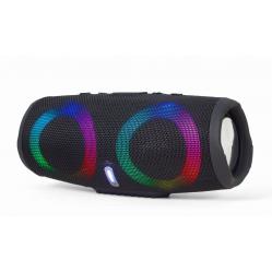 Gembird SPK-BT-LED-02 portable/party speaker Mono portable speaker Black 10 W