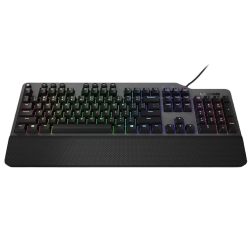 Lenovo Legion K500 keyboard USB QWERTZ Black, Grey
