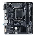 GIGABYTE H610M S2H V2 Motherboard - Supports Intel Core 14th CPUs, 4+1+1 Hybrid Phases Digital VRM, up to 5600MHz DDR5, 1xPCIe 3.0 M.2, GbE LAN, USB 3.2 Gen 1