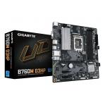 GIGABYTE B760M D3HP Motherboard - Intel Core 14th Gen CPUs, 4+1+1 Phases VRM, up to 5600MHz DDR5, 2xPCIe 4.0 M.2, GbE LAN, USB 3.2 Gen 1