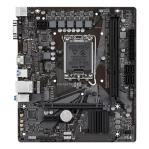 GIGABYTE H610M H V2 Motherboard - Supports Intel Core 14th CPUs, 4+1+1 Hybrid Digital VRM, up to 5600MHz DDR5, 1xPCIe 3.0 M.2, GbE LAN, USB 3.2 Gen 1