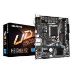 GIGABYTE H610M H V2 Motherboard - Supports Intel Core 14th CPUs, 4+1+1 Hybrid Digital VRM, up to 5600MHz DDR5, 1xPCIe 3.0 M.2, GbE LAN, USB 3.2 Gen 1