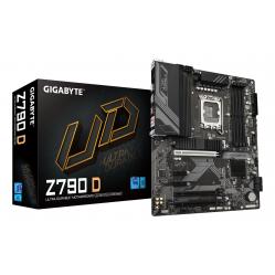 GIGABYTE Z790 D Motherboard - Supports Intel Core 14th Gen CPUs, 12+1+１ Phases Digital VRM, up to 7600MHz DDR5 (OC), 3xPCIe 4.0 M.2, 2.5GbE LAN, USB 3.2 Gen 2