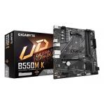 GIGABYTE B550M K Motherboard - AMD Ryzen 5000 CPUs, up to 4733MHz DDR4, 1xPCIe 4.0 + 1xPCIe 3.0 M.2, 1GbE LAN, USB 3.2 Gen 1