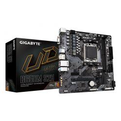 GIGABYTE B650M S2H Motherboard - AMD Ryzen 9000 Series CPUs, 5+2+2 Phases VRM, up to 6400MHz DDR5 (OC), 1xPCIe 4.0 M.2, GbE LAN, USB 3.2 Gen 1