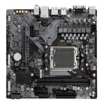 GIGABYTE B650M S2H Motherboard - AMD Ryzen 9000 Series CPUs, 5+2+2 Phases VRM, up to 6400MHz DDR5 (OC), 1xPCIe 4.0 M.2, GbE LAN, USB 3.2 Gen 1