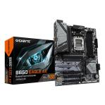 GIGABYTE B650 EAGLE AX Motherboard - AMD Ryzen 9000 Series CPUs, 12+2+2 Phases VRM, up to 7600MHz DDR5 (OC), 1xPCIe 5.0 + 2xPCIe 4.0 M.2, GbE LAN, WIFI 6E, USB 3.2 Gen 2