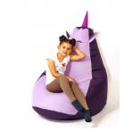 Sako bag pouffe Unicorn purple-light purple L 105 x 80 cm