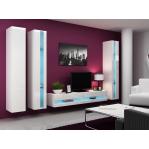 Cama Shelf unit VIGO NEW 180/40/30 white/white gloss