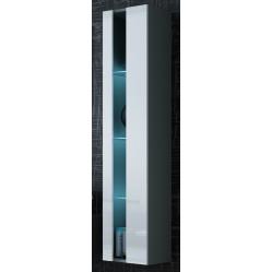 Cama Shelf unit VIGO NEW 180/40/30 grey/white gloss