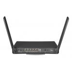 Mikrotik hAP ac³ wireless router Gigabit Ethernet Dual-band (2.4 GHz / 5 GHz) Black