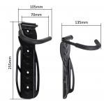 Maclean Bicycle Stand Bike Wall Mount Holder Vertical Steel Storage Hook 24