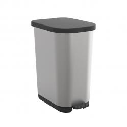ROTHO Ribo Silver - pedal bin – 35l