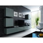 Cama TV Stand VIGO '180' 30/180/40 grey/grey gloss