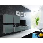 Cama TV Stand VIGO '180' 30/180/40 white/grey gloss